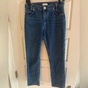 Sandro Deep Blue Straight Jeans